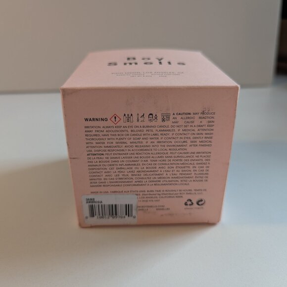 Boy Smells AMBROSIA Candle NEW IN BOX NIB Floral Citrus Woody 50 hour burn time - Picture 8 of 9